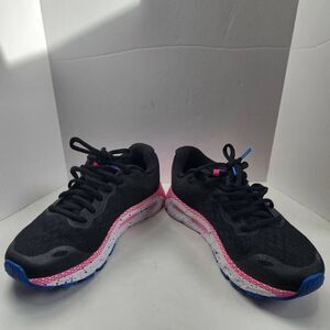 Under Armour Womens Black Lace Up Running Shoes Hovr Infinite 3 Size 6.5